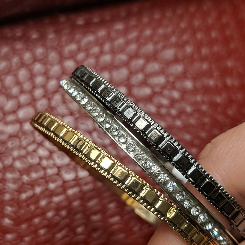 Trip color bracelet bangles